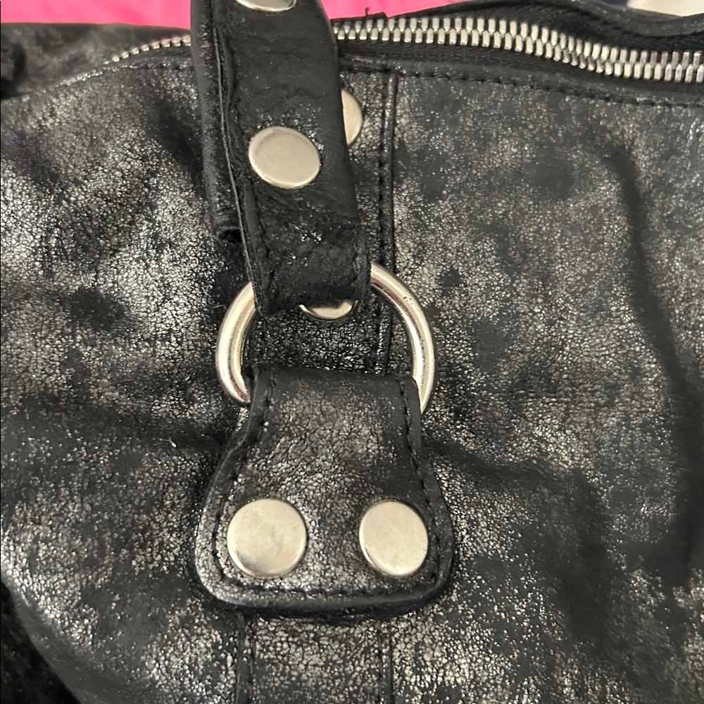 Hammitt Westwood Black Riveted Hand Bag/Satchel - Picture 11 of 11